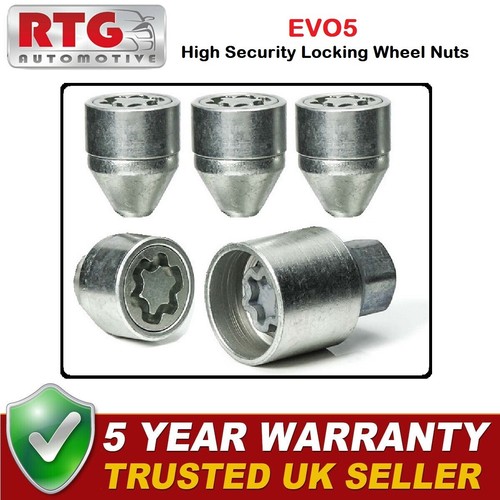 Evo5 locking wheel nuts for - wheel,