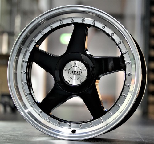 Black alloy wheels fits - black, 04